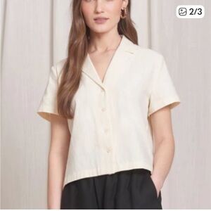 Tradlands Cream Coast Camp Shirt